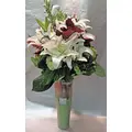 Flowers in glass