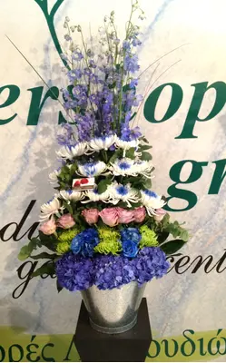 Arrangement for new born baby  boy. Exclusive +1,20m height !!!