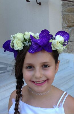 Γάμος. Στολισμός Εκκλησίας Με "Μπλε Βάντα"