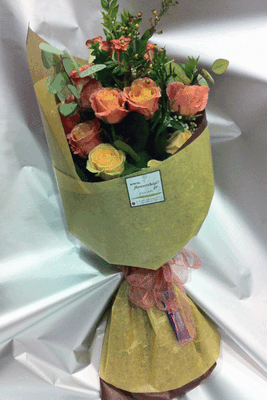 Ανθοπωλεία flowershop.gr Τριαντάφυλλα σε μπουκέτο (21) τεμ. Ολλανδικά Α' ποιότητος!!!