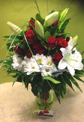 (21) red roses special