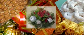 Χριστουγεννιάτικα Εορταστικά Λουλούδια & Γλυκά !