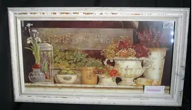 Arrangement of flowers in Painting