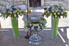 Baptismal ceremony decoration