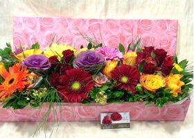 Κουτί με λουλούδια