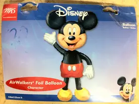 Balloon inflated with helium -"Mickey mouse walker" !!!
