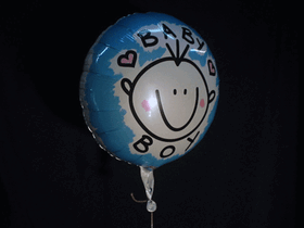 Μπαλόνι με ήλιο για νεογέννητο αγοράκι