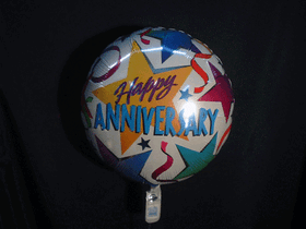 Balloon Happy anniversary