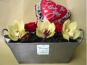 Arrangement in metal pot
