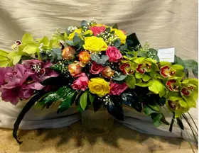 Arrow line flowers