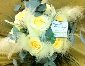 Big headed ecuadorian roses bouquet (7 stems)