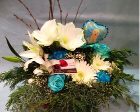 Flowers for new born baby