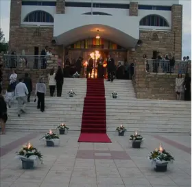 Church inside corridor