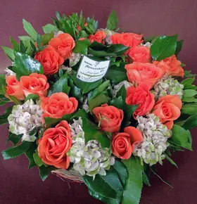 Wreath basket