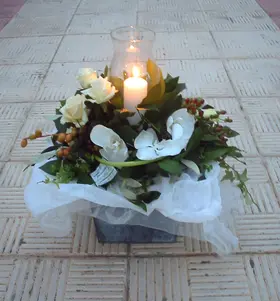 Corridor flower pot