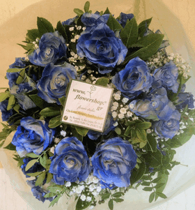 Blue Roses bouquet