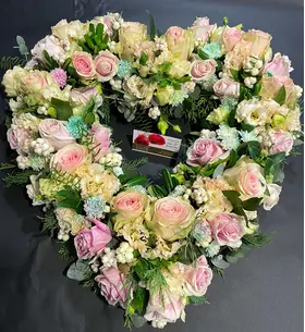 Valentine's Heart. Pastel Colors.
