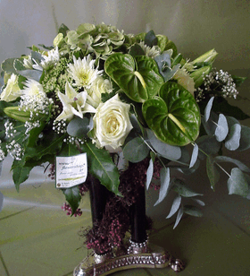 green white bouquet