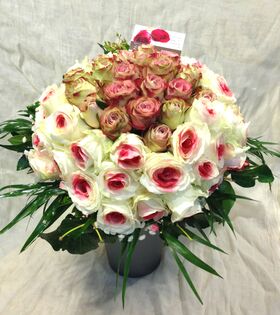 Perfect Pink Roses Bouquet