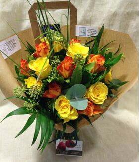 (21) τριαντάφυλλα μπουκέτο (διάφορα χρώματα)!!! Special