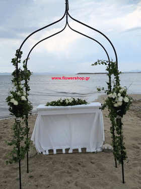 Summer Wedding on the beach !!! The Altar !!!