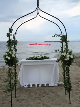 Καλοκαιρινός  Γάμος. Αψίδα !!!