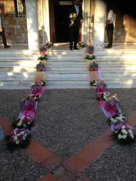 Flowers & Candles Corridor + Decoration