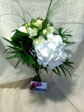 Wedding bouquet. "Hydrangeas"