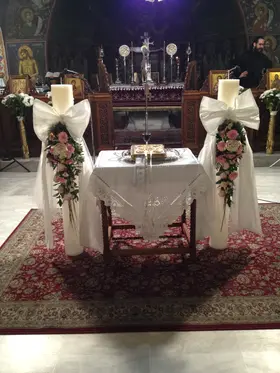 Wedding candles "Christmas"
