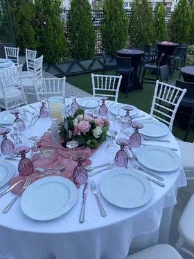Wedding Reception Tables Flower Decoration