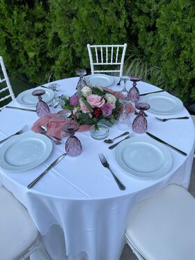 Wedding Reception Tables Flower Decoration