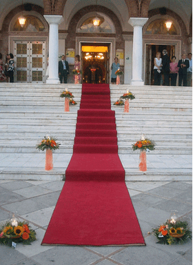 Church steps - corridor