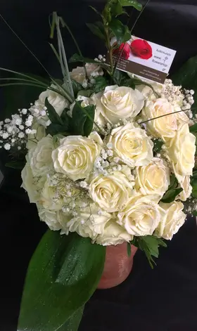 (36) white !!! roses Extra Quality Bouquet !!!