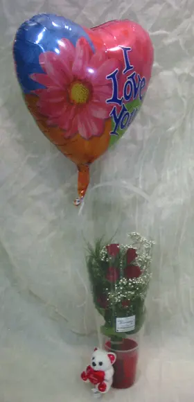 Flowers in water