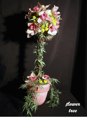 Flower tree style arrangement.