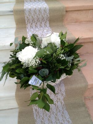 Γάμος. Στολισμός Εκκλησίας Με "Ορτανσίες"