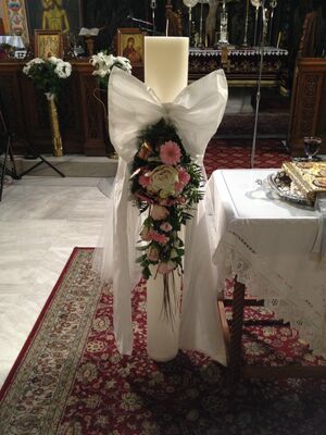 Wedding candles "Christmas"