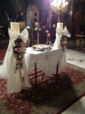 Wedding candles "Christmas"