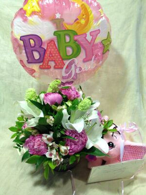 Λουλούδια για γέννηση (Σετ)