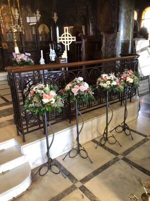 Baptismal "Girl". Summer Decoration