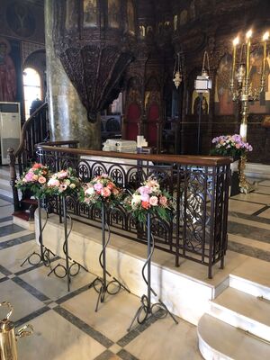 Baptismal "Girl". Summer Decoration