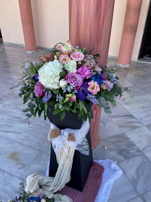 Baptismal "Girl". Summer Decoration