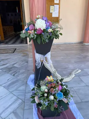 Βάπτιση Κοριτσιού. Διακόσμηση εκκλησίας. Καλοκαιρινό Ύφος!!
