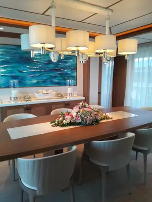 Επιτραπέζια Πολυτελής Σύνθεση Για Yachts. Μαρίνα Φλοίσβος, Ζέας, Αστήρ Βουλιαγμένης