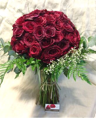 "Κόκκινα Τριαντάφυλλα" !!! Αγάπη χ 100 !!! (1) Πολυτελές Μπουκέτο (100) τεμ..!!!
