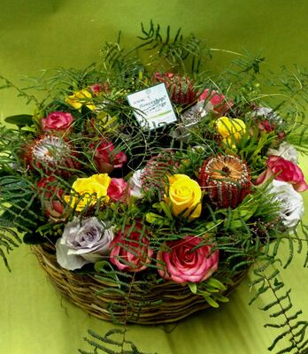 Wreath basket  flower  arrangement. Special !!!