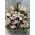Basket flower arrangement for new born baby