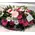 Summer tray with season flowers