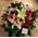 Season flowers in basket