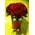(25) red & pink roses bouquet Extra Quality Dutch + Ceramic quality vase!!! Super week Offer.